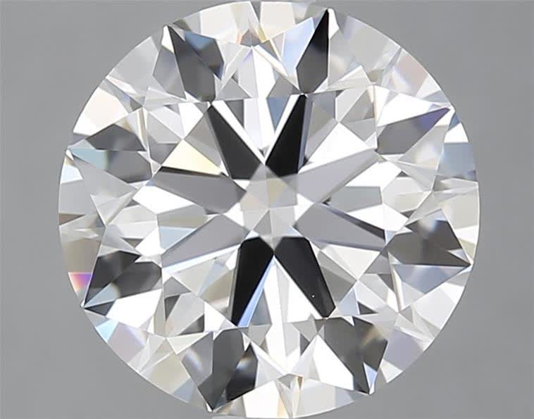 IGI 2.52 Carat Round Brilliant Lab Grown Diamond 人工培育鑽石 實驗室人造鑽石