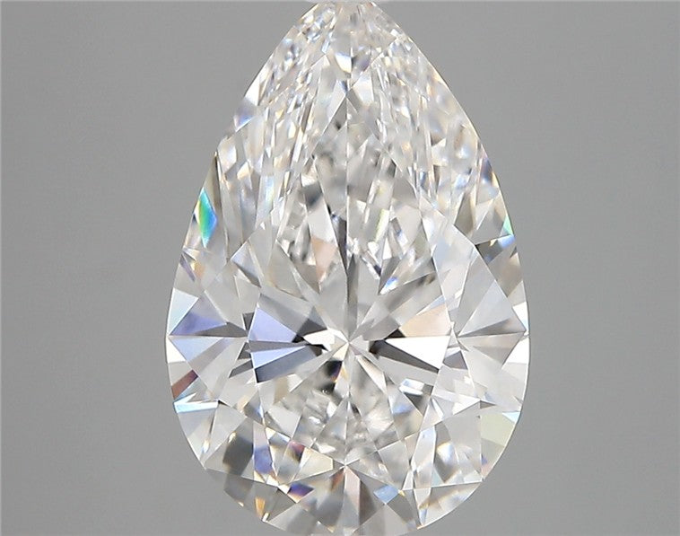 IGI 3.84 Carat Pear Lab Grown Diamond 人工培育鑽石 實驗室人造鑽石