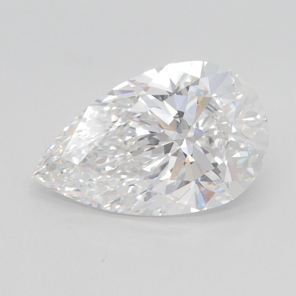 GIA 3.02 Carat Pear Lab Grown Diamond 人工培育鑽石 實驗室人造鑽石