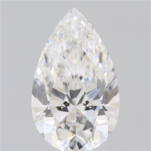 IGI 1.58 Carat Pear Lab Grown Diamond