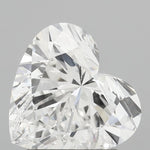 IGI 1.58 Carat Heart Lab Grown Diamond