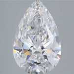 IGI 5.01 Carat Pear Lab Grown Diamond 人工培育鑽石 實驗室人造鑽石