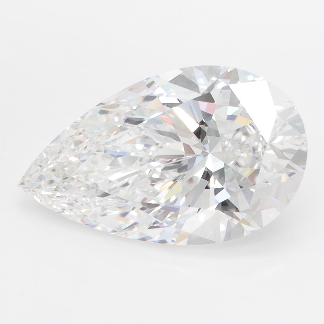 GIA 3.04 Carat Pear Lab Grown Diamond 人工培育鑽石 實驗室人造鑽石