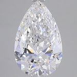 IGI 3.01 Carat Pear Lab Grown Diamond 人工培育鑽石 實驗室人造鑽石