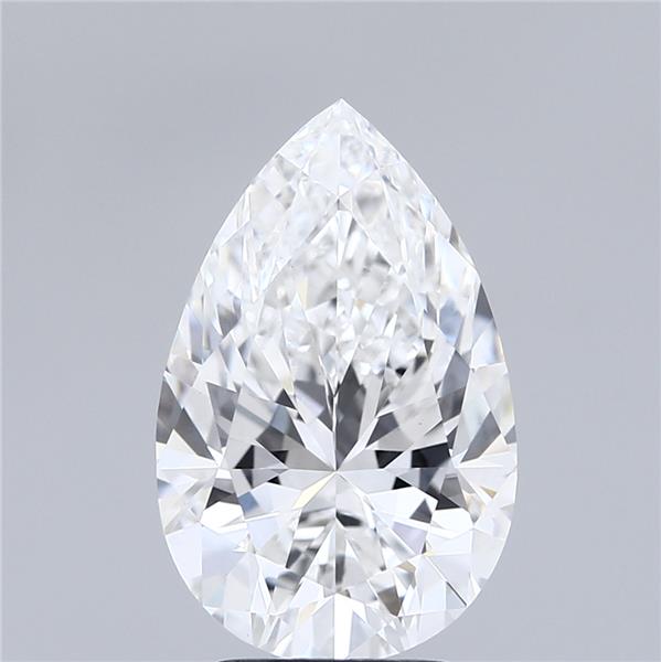 IGI 4.00 Carat Pear Lab Grown Diamond 人工培育鑽石 實驗室人造鑽石
