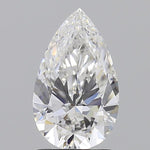 IGI 1.5 Carat Pear Lab Grown Diamond