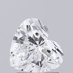 IGI 1.37 Carat Heart Lab Grown Diamond