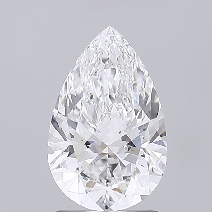 IGI 1.34 Carat Pear Lab Grown Diamond 人工培育鑽石 實驗室人造鑽石