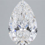 IGI 5.02 Carat Pear Lab Grown Diamond 人工培育鑽石 實驗室人造鑽石