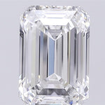 GIA 5.49 Carat Emerald Lab Grown Diamond 人工培育鑽石 實驗室人造鑽石