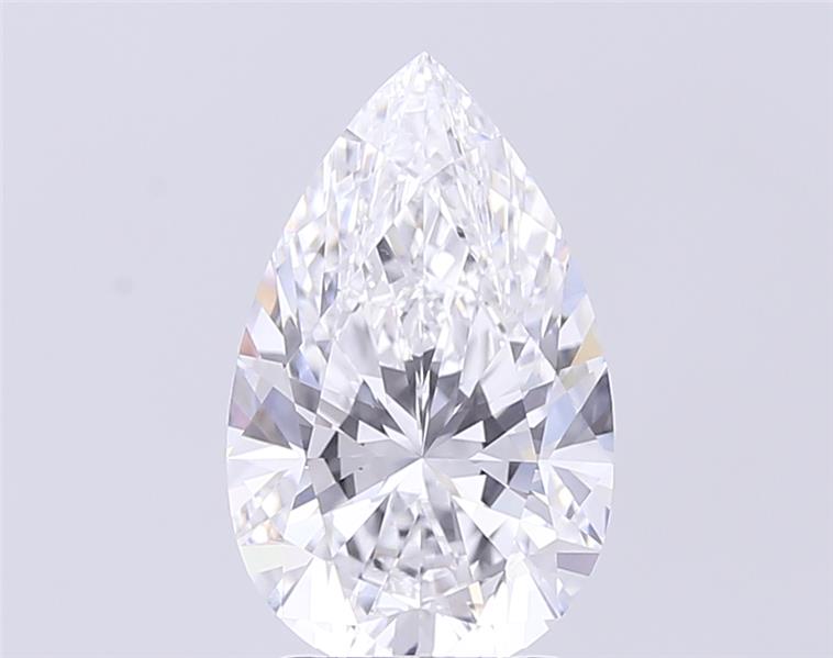GIA 3.09 Carat Pear Lab Grown Diamond 人工培育鑽石 實驗室人造鑽石