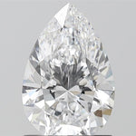 IGI 1.63 Carat Pear Lab Grown Diamond