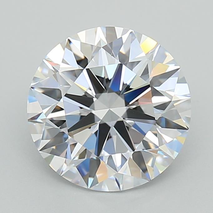 IGI 2.68 Carat Round Brilliant Lab Grown Diamond