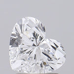 IGI 1.34 Carat Heart Lab Grown Diamond