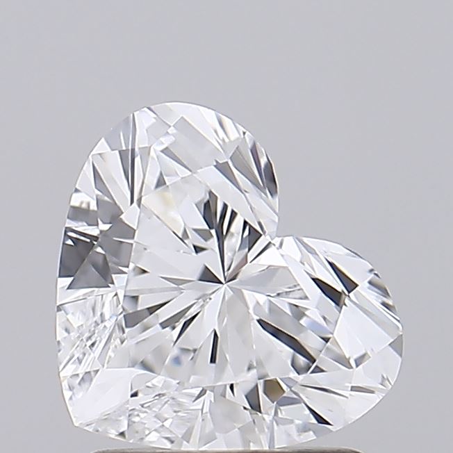 IGI 1.34 Carat Heart Lab Grown Diamond