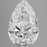 IGI 3.38 Carat Pear Lab Grown Diamond 人工培育鑽石 實驗室人造鑽石