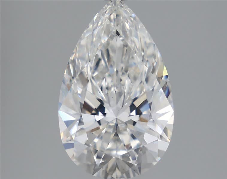 IGI 3.04 Carat Pear Lab Grown Diamond 人工培育鑽石 實驗室人造鑽石