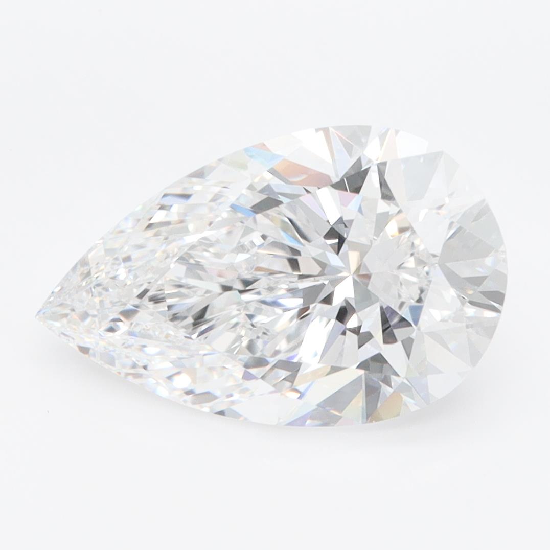 IGI 3.06 Carat Pear Lab Grown Diamond 人工培育鑽石 實驗室人造鑽石