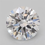 IGI 2.54 Carat Round Brilliant Lab Grown Diamond