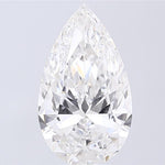 IGI 4.06 Carat Pear Lab Grown Diamond 人工培育鑽石 實驗室人造鑽石