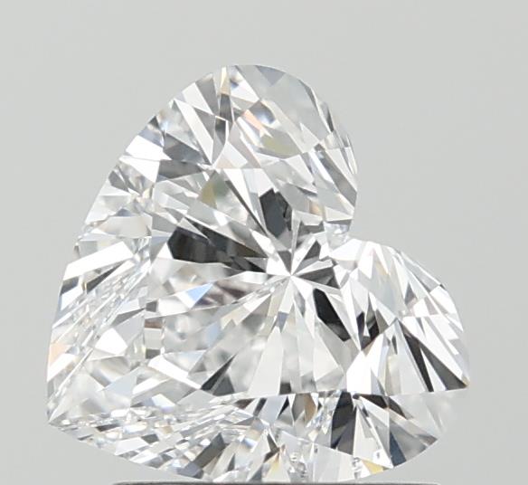 IGI 1.52 Carat Heart Lab Grown Diamond