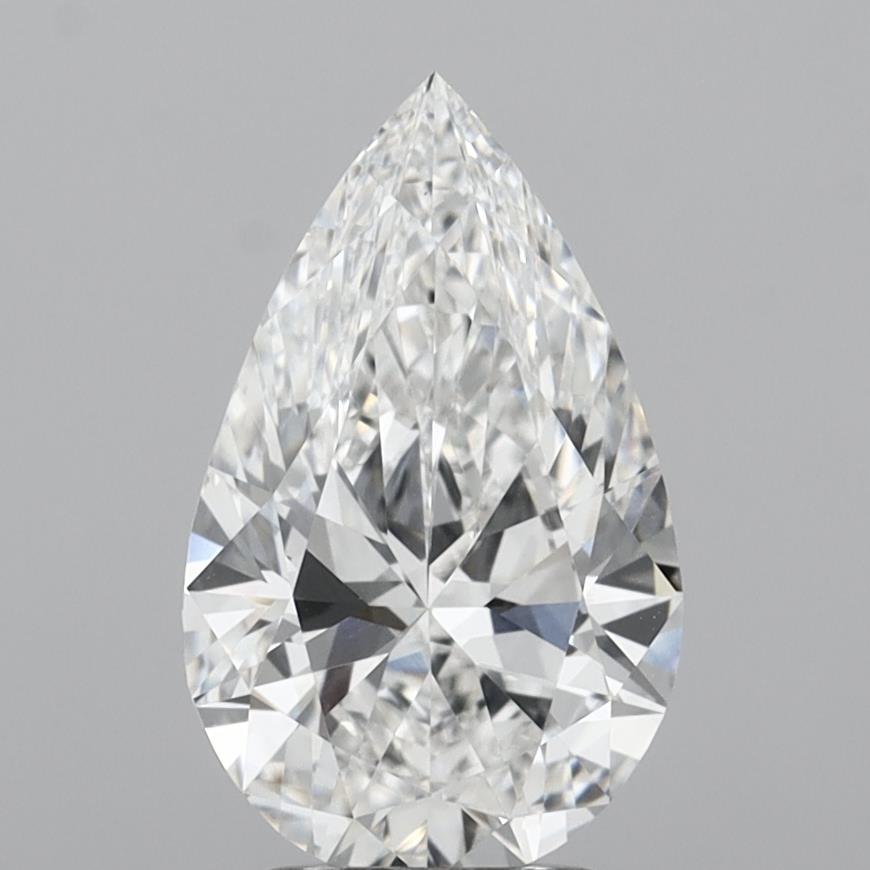 IGI 2.90 Carat Pear Lab Grown Diamond 人工培育鑽石 實驗室人造鑽石