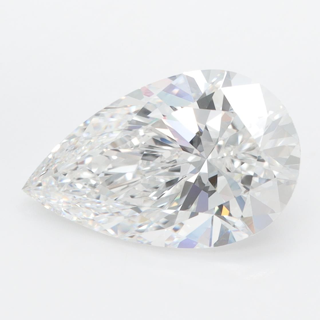 IGI 3.29 Carat Pear Lab Grown Diamond 人工培育鑽石 實驗室人造鑽石