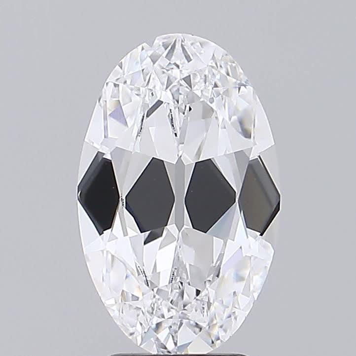 IGI 3.20 Carat Oval Lab Grown Diamond 人工培育鑽石 實驗室人造鑽石