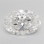 GIA 6.35 Carat Oval Lab Grown Diamond 人工培育鑽石 實驗室人造鑽石