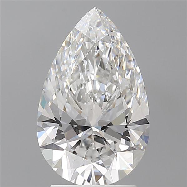 IGI 2.59 Carat Pear Lab Grown Diamond 人工培育鑽石 實驗室人造鑽石