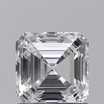 IGI 1 Carat Asscher Lab Grown Diamond