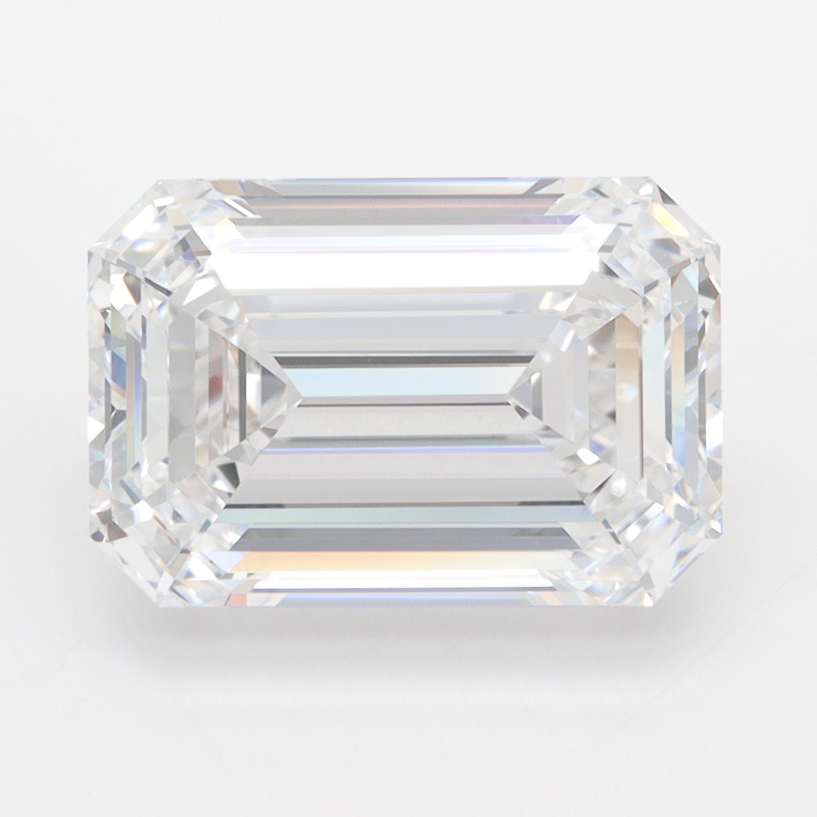 GIA 5.44 Carat Emerald Lab Grown Diamond 人工培育鑽石 實驗室人造鑽石