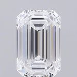 GIA 4.05 Carat Emerald Lab Grown Diamond 人工培育鑽石 實驗室人造鑽石