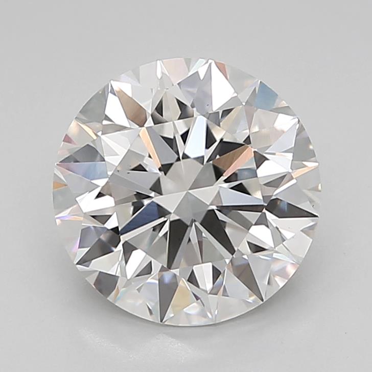IGI 2.51 Carat Round Brilliant Lab Grown Diamond