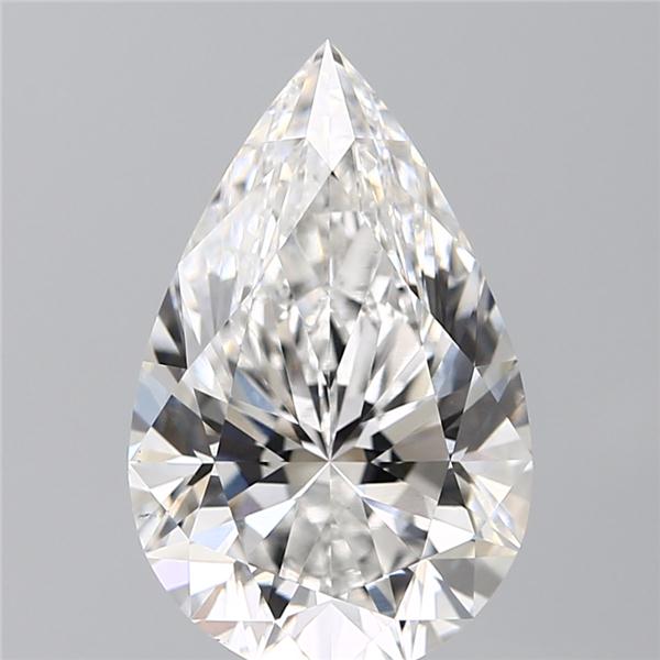 GIA 5.03 Carat Pear Lab Grown Diamond 人工培育鑽石 實驗室人造鑽石