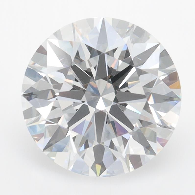 IGI 2.74 Carat Round Brilliant Lab Grown Diamond