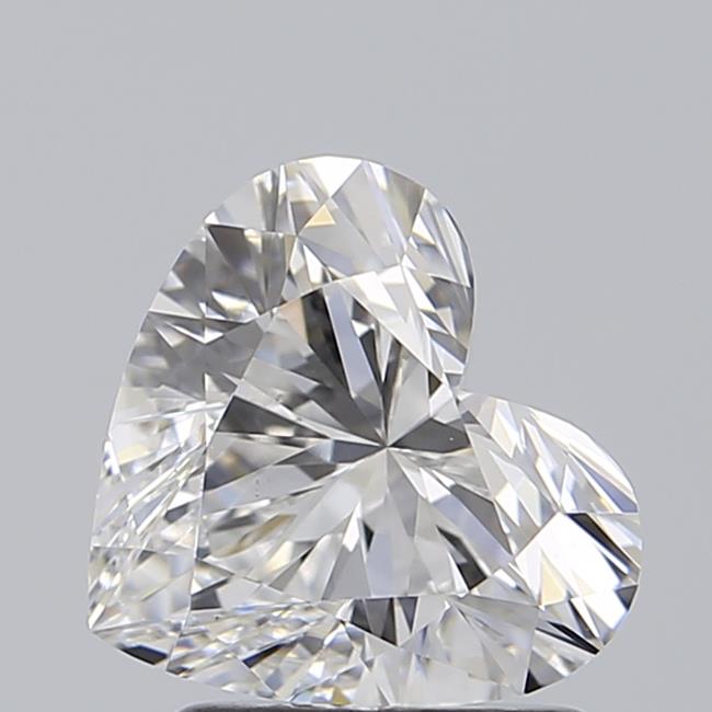 IGI 1.49 Carat Heart Lab Grown Diamond