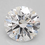 IGI 1.61 Carat Round Brilliant Lab Grown Diamond