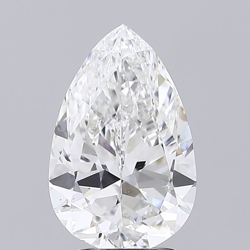 IGI 3.00 Carat Pear Lab Grown Diamond 人工培育鑽石 實驗室人造鑽石
