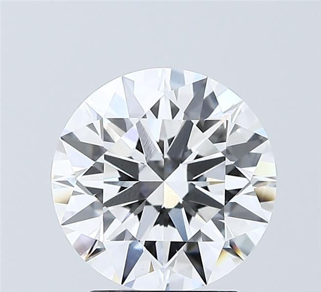 IGI 2.54 Carat Round Brilliant Lab Grown Diamond