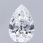 IGI 5.59 Carat Pear Lab Grown Diamond 人工培育鑽石 實驗室人造鑽石