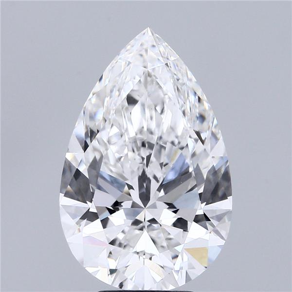IGI 5.59 Carat Pear Lab Grown Diamond 人工培育鑽石 實驗室人造鑽石