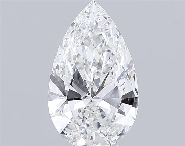IGI 7.40 Carat Pear Lab Grown Diamond 人工培育鑽石 實驗室人造鑽石