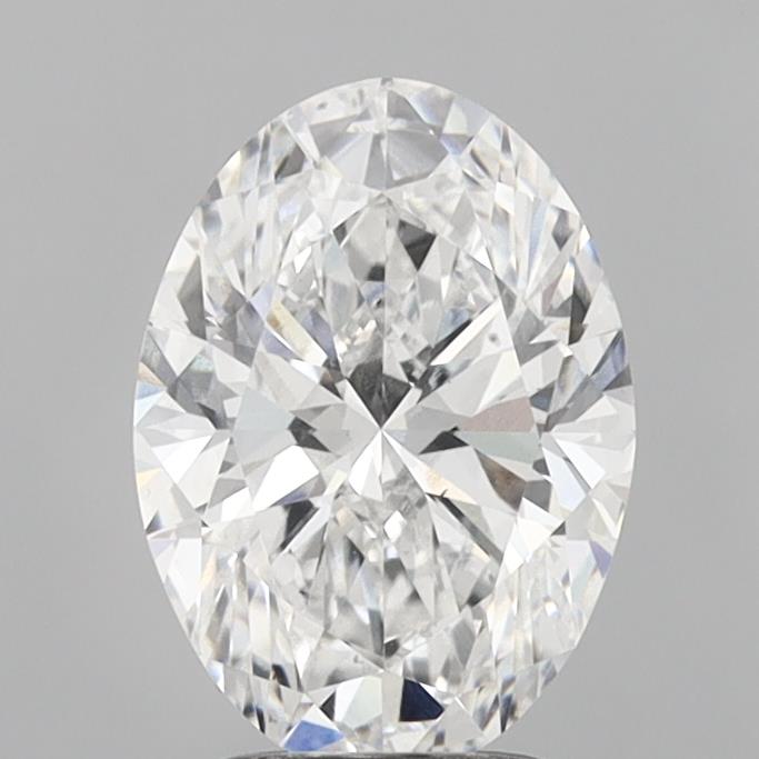 IGI 2.65 Carat Oval Lab Grown Diamond 人工培育鑽石 實驗室人造鑽石
