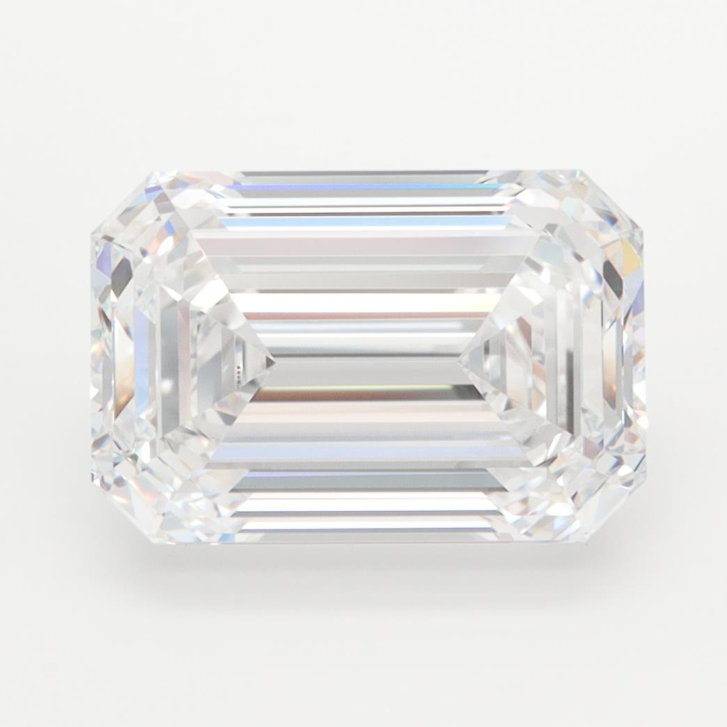 GIA 5.45 Carat Emerald Lab Grown Diamond 人工培育鑽石 實驗室人造鑽石