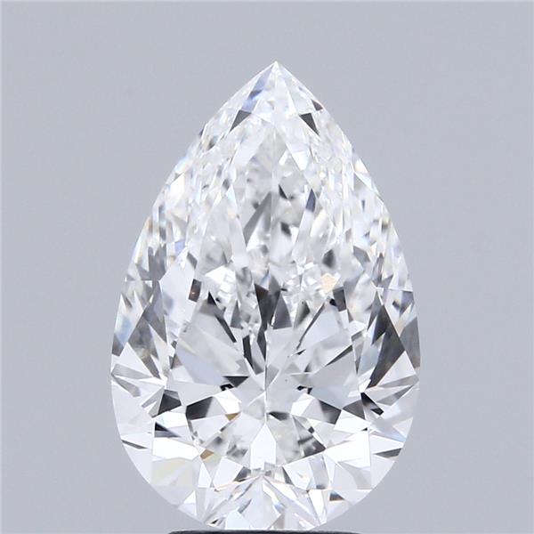 IGI 4.02 Carat Pear Lab Grown Diamond 人工培育鑽石 實驗室人造鑽石