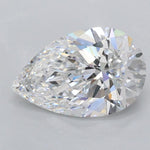 IGI 1.33 Carat Pear Lab Grown Diamond 人工培育鑽石 實驗室人造鑽石