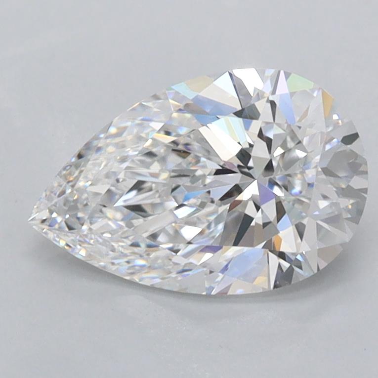IGI 1.33 Carat Pear Lab Grown Diamond 人工培育鑽石 實驗室人造鑽石
