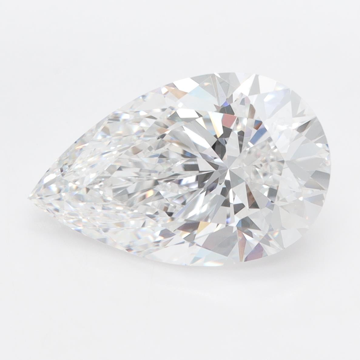 IGI 4.00 Carat Pear Lab Grown Diamond 人工培育鑽石 實驗室人造鑽石