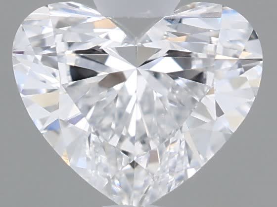 IGI 0.61 Carat Heart Lab Grown Diamond
